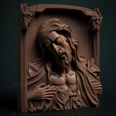 3D model st jesus (STL)